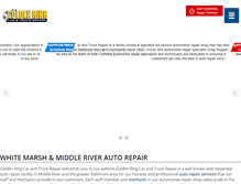Tablet Screenshot of goldenringauto.com